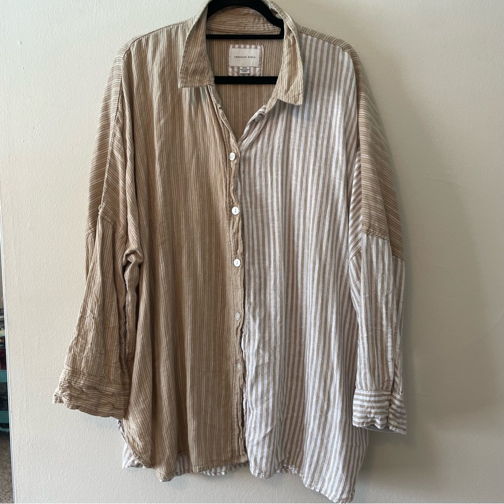 Oversized lounge shirt